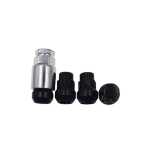 LOCK NUT CLOSED 60º 12X1.25 19/21 BLACK (40)