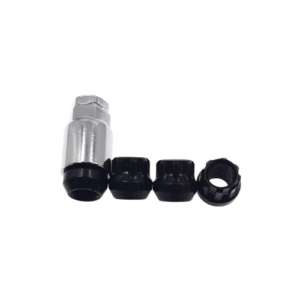 LOCK NUT OPEN 60º 14X1.50 19/21 BLACK (40)