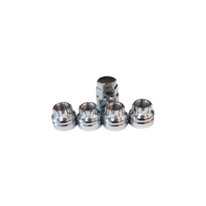 LOCK NUT OPEN 60º 14X1.25 19/21 BLACK (40)