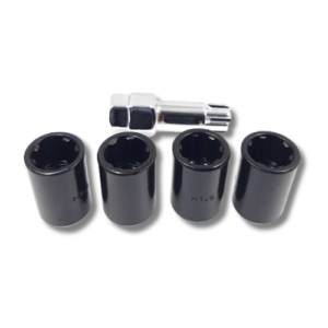 TUNER LOCK NUT 12X1.50 60º BLACK (40)