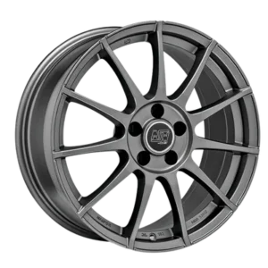 MSW 85 15" Matt Gun Metal Alloy Wheels - 6.5J ET32 4x108