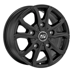 MSW 48 VAN 16" Matt Black Alloy Wheels - 8.5J ET55 5x118
