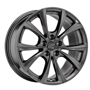 MSW 27T 19" Gloss Dark Grey Alloy Wheels - 9.5J ET45 5x120