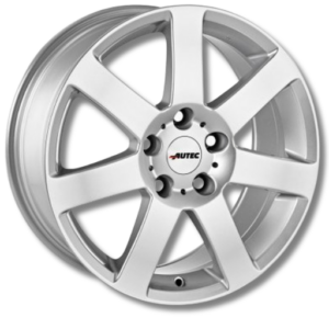 Autec Arctic Plus brilliantsilber-lackiert 16" Silver Alloy Wheels - 7.5J ET45 5x112