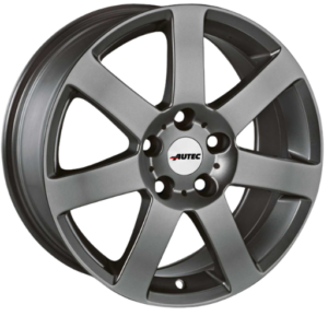 Autec Arctic Plus 16" Graphit Lackiert Alloy Wheels - 7.5J ET45 5x112