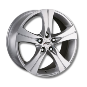 Autec Ethos brilliantsilber-lackiert 15" Silver Alloy Wheels - 6.5J ET45 5x108