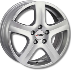 Autec Nordic brilliantsilber-lackiert 14" Silver Alloy Wheels - 5.5J ET35 4x98