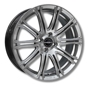 Borbet CW1 19" Hyper Silver Alloy Wheels - 8J ET30 5x120