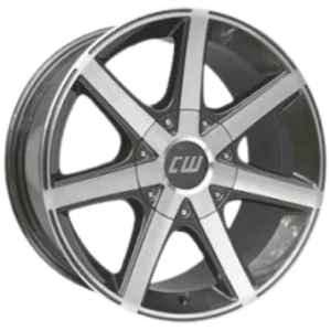 Borbet CWE mistral anthracite glossy 16" Grey Polished Alloy Wheels - 7J ET35 5x114.3