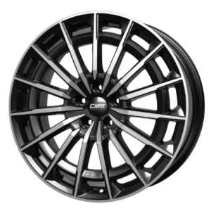 CMS C38 19" Black Polished Alloy Wheels - 8J ET32 5x112