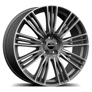 GMP Italia Coventry 21" Grey Polished Alloy Wheels - 9.5J ET49 5x120