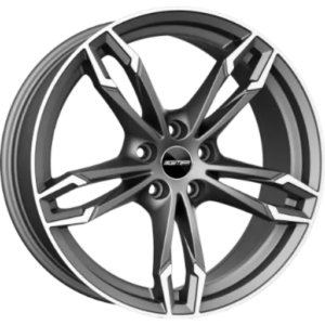 GMP Italia Dea- UK Stock 19" Grey Polished Alloy Wheels - 8J ET43 5x112