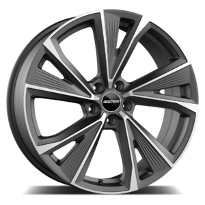 GMP Italia Evento 20" Grey Polished Alloy Wheels - 9J ET30 5x112