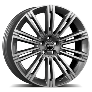 GMP Italia Experience 22" Grey Polished Alloy Wheels - 9.5J ET40 5x120