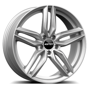 GMP Italia Fasten 19" Silver Alloy Wheels - 8J ET40 5x108