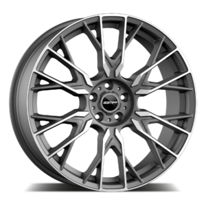 GMP Italia Fender 19" Grey Polished Alloy Wheels - 9J ET40 5x112
