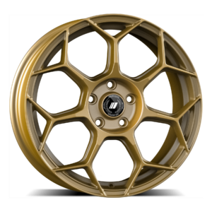 GMP Italia Raceway 17" Gold Alloy Wheels - 7J ET35 5x114.3