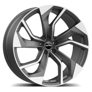GMP Italia Rebel 21" Grey Polished Alloy Wheels - 9.5J ET60 5x130