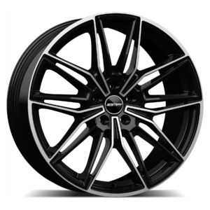 GMP Italia Specter 19" Black Polished Alloy Wheels - 9J ET40 5x112