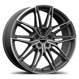 GMP Italia Specter 19" Grey Polished Alloy Wheels - 9J ET40 5x112