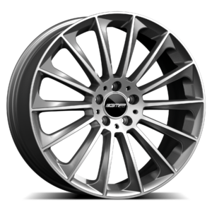 GMP Italia Stellar 19" Grey Polished Alloy Wheels - 8.5J ET23 5x112