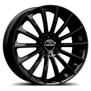 GMP Italia Stellar 21" Gloss Black Alloy Wheels - 9J ET35 5x112