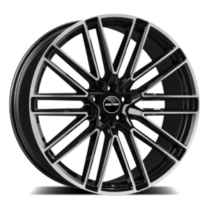 GMP Italia Stilgar 24" Black Polished Alloy Wheels - 10J ET10 5x112