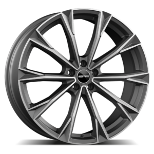 GMP Italia Totale 19" Grey Polished Alloy Wheels - 9J ET40 5x112