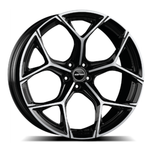 GMP Italia Ultrivity X 22" Black Polished Alloy Wheels - 10J ET40 5x120