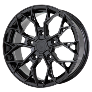 JBW VENOM-R 18" Gloss Black Alloy Wheels - 8J ET45 5x120