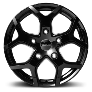 ROMAC COBRA 16" Gloss Black Alloy Wheels - 6.5J ET50 5x112
