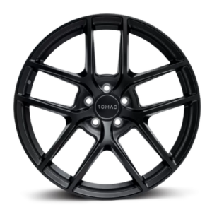 ROMAC DIABLO 18" Matt Black Alloy Wheels - 8.5J ET45 5x112