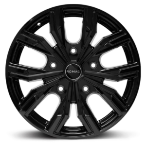 ROMAC TORQUE 16" Gloss Black Alloy Wheels - 6.5J ET50 5x160
