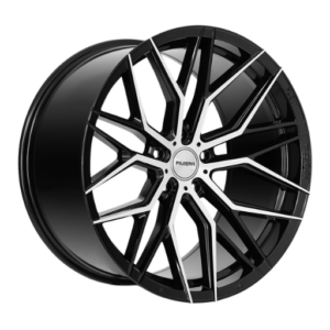 Riviera RF101 19" Black Polished Alloy Wheels - 8.5J ET35 5x120