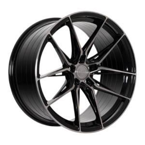 Riviera RF107 20" Black Polished Alloy Wheels - 10J ET35 5x120