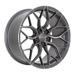 Riviera RF108 19" Grey Polished Alloy Wheels - 8.5J ET45 5x112