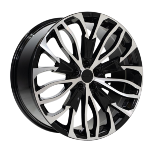 Riviera RV134 22" Black Polished Alloy Wheels - 9.5J ET25 5x112