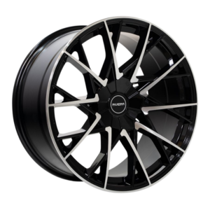 Riviera RV197 20" Matt Black Alloy Wheels - 8.5J ET35 5x120