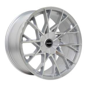 Riviera RV197 20" Silver Polished Alloy Wheels - 8.5J ET35 5x120