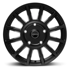 ROMAC STEALTH 16" Matt Black Alloy Wheels - 6.5J ET50 5x160