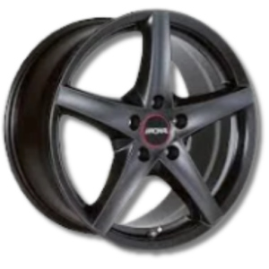 Ronal R41 15" Matt Black Alloy Wheels - 6.5J ET38 5x100