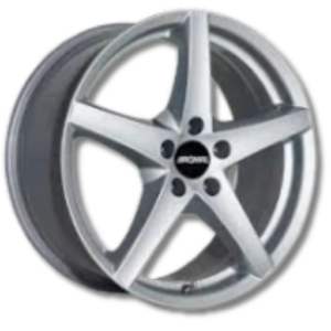Ronal R41 15" Silver Alloy Wheels - 6.5J ET38 5x100