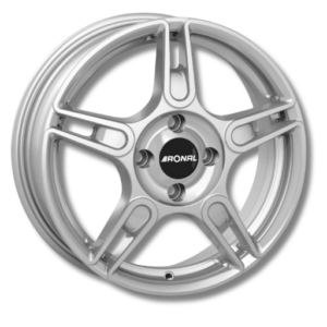 Ronal R52 15" Silver Alloy Wheels - 5.5J ET38 4x100