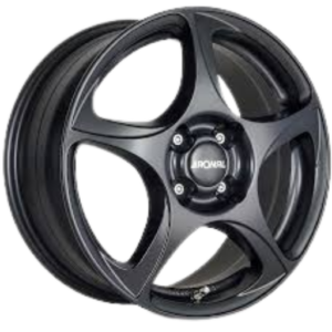 Ronal R53 16" Matt Black Alloy Wheels - 6.5J ET26 4x108