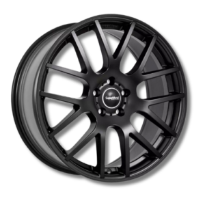 SuperMetal Trident 20" Black Alloy Wheels - 9J ET45 5x120