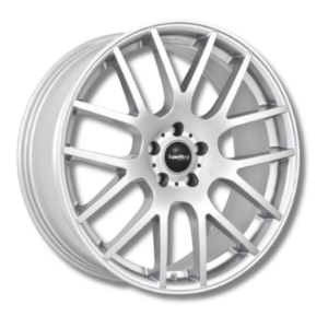 SuperMetal Trident 20" Silver Alloy Wheels - 9J ET45 5x120