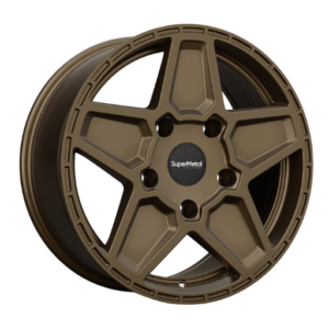SuperMetal Rocket 18" Bronze Alloy Wheels - 8J ET40 5x120