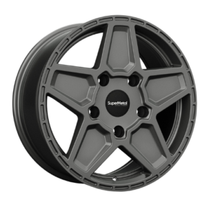 SuperMetal Rocket 20" Grey Alloy Wheels - 8J ET50 5x160