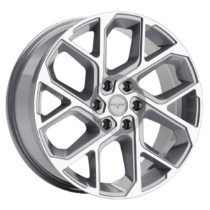 Velare VLR-6S 18" Platinum Grey Machined Face Alloy Wheels - 8J ET45 6x120