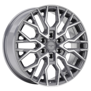 Velare VLR-6T 18" Platinum Grey Machined Face Alloy Wheels - 8J ET45 6x120